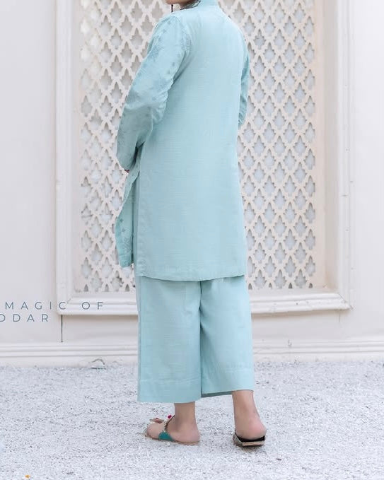 Zinc Khaddar 2 Piece – Shirt & Trouser (Ready to Wear)