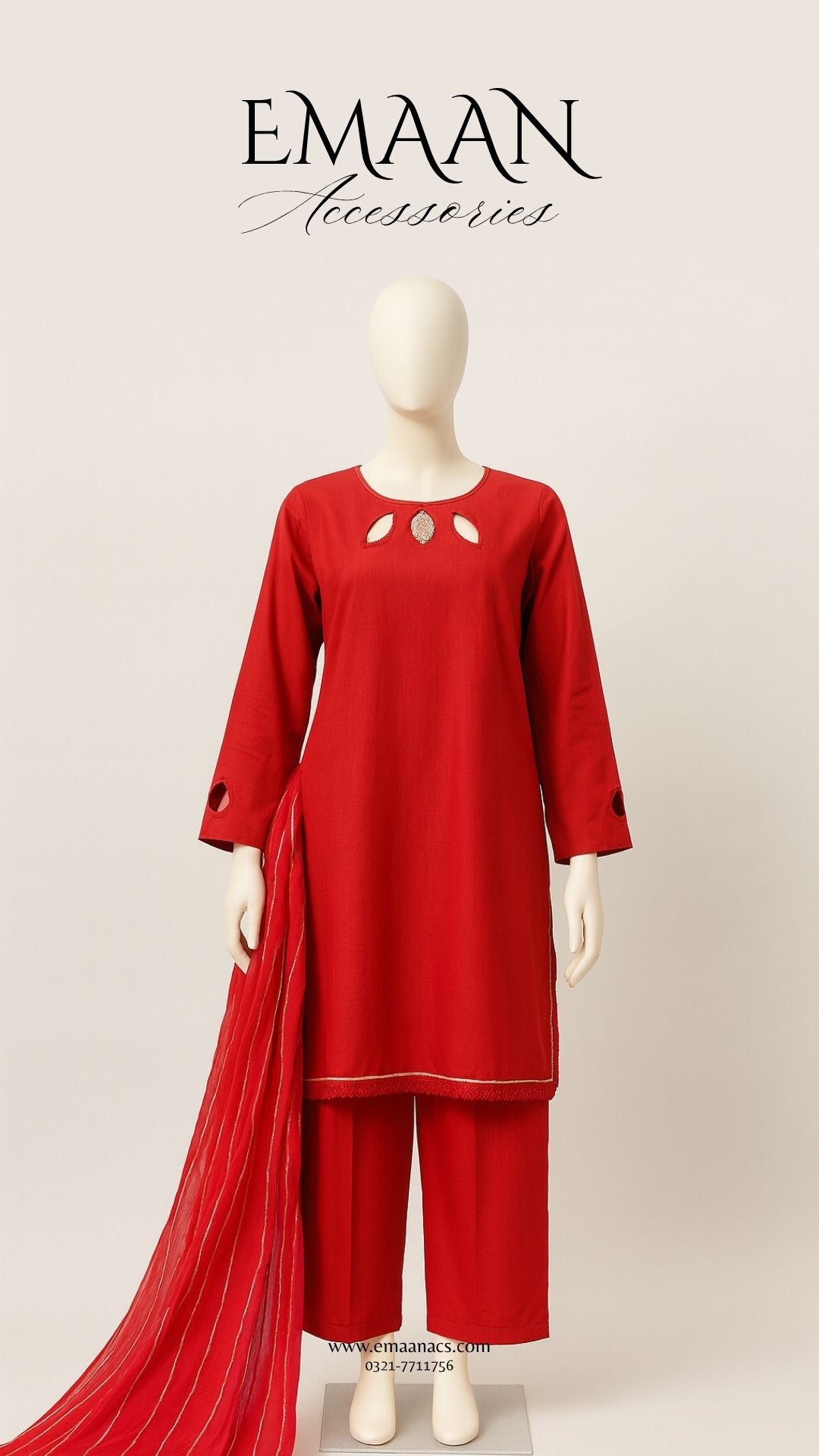 Embroidered Lawn & Jacquard 2 Piece – Shirt & Dupatta (Ready to Wear)